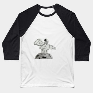 Dinosaur Astronaut Baseball T-Shirt